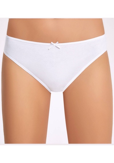 Likralı Fiyonklu Kadın Bikini Külot 10 Adet 001