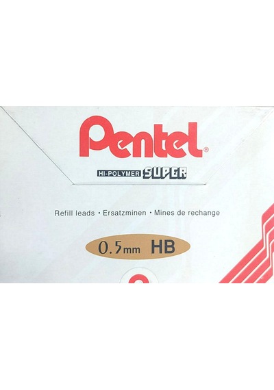 Pentel 0.5 Mm Hb Hı-polymer Kalem Ucu 12 Adet