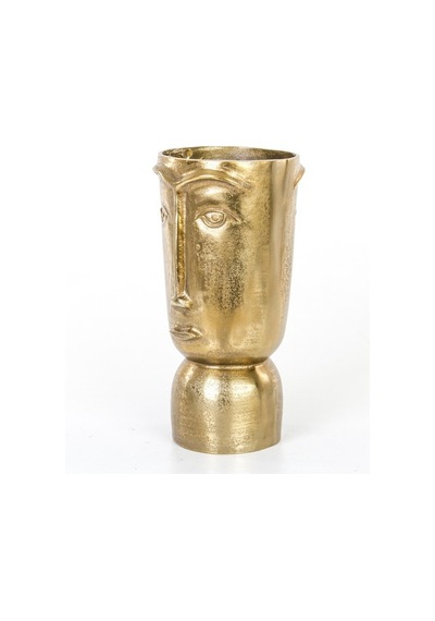 Euro Flora Metal Surat Vazo 16.5x37 Cm Dore