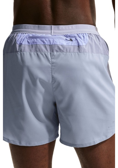 Nike Stride Dri-fit 5 Brief-lined Running Shorts 5 İnch Slip Astarlı Reflektörlü Erkek Koşu Şortu Mor