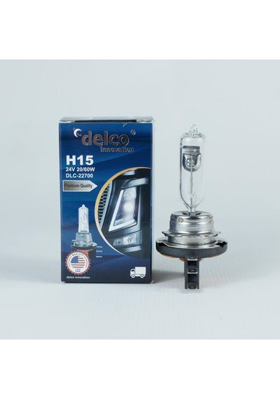 Delco U.s.a H15 Halogen Ampul 24 Volt 20/60w Pgj23t-1 10 Adet