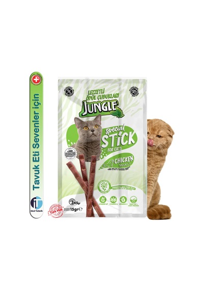 Jungle Kedi Stick Tavuklu