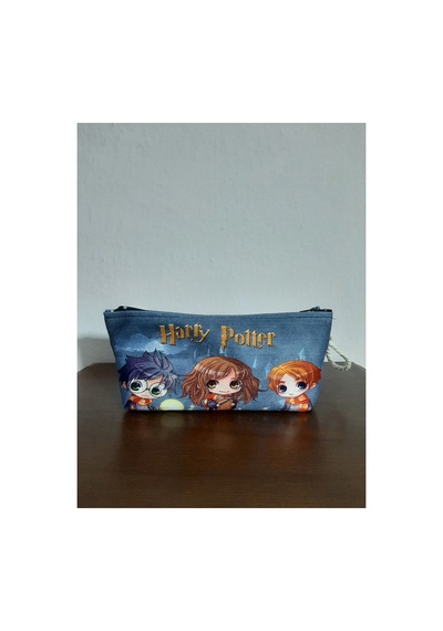 Hary Potter Ve Arkadalşarı Fanart Desenli Tasarım Kalemlik - Makyaj Çantası Diğer