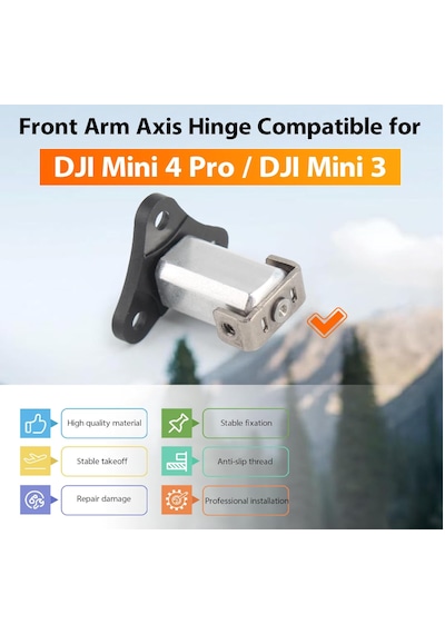 Djı Mini 3/4 Pro Ön Kol Menteşe / Arm Axis