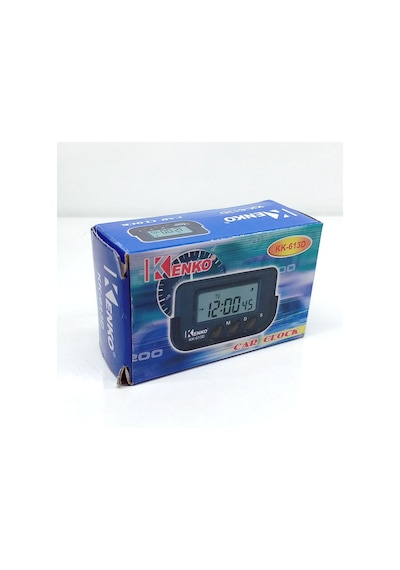 Kenko Küçük Dijital Mini Kronometre - Araç Içi Saati Kk-613D