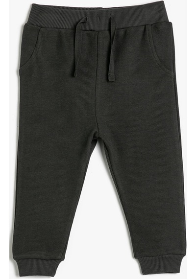 Koton Basic Jogger Eşofman Altı Beli Bağlamalı Kaşkorse Pamuklu Antrasit 4wmb40083tk 4WMB40083TK931 Antrasit Koton Basic Jogger Eşofman Altı Beli Bağlamalı Kaşkorse Pamuklu Antrasit 4wmb40083tk 4WMB40083TK931 Antrasit