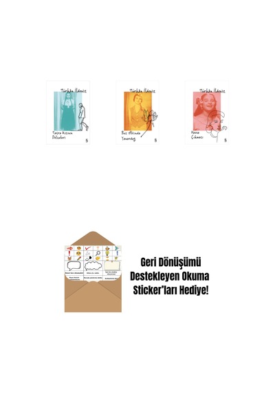 Taşra Kızının Deliceleri + Buz Altında Yanardağ + Havva Çıkmazı + Okuma Sticker'ları