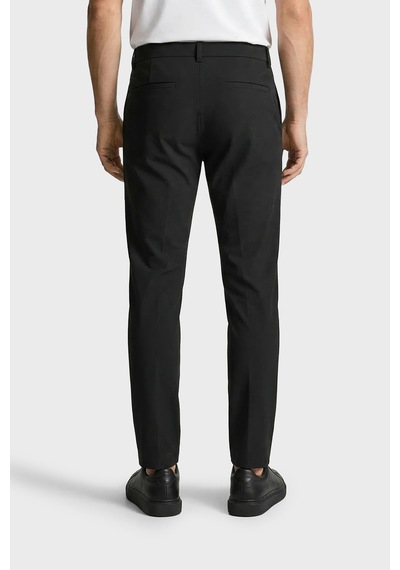 Isaora Regular Fit Normal Bel Daralan Paça Chino Pantolon Erkek Pantolon Isr53110 Siyah
