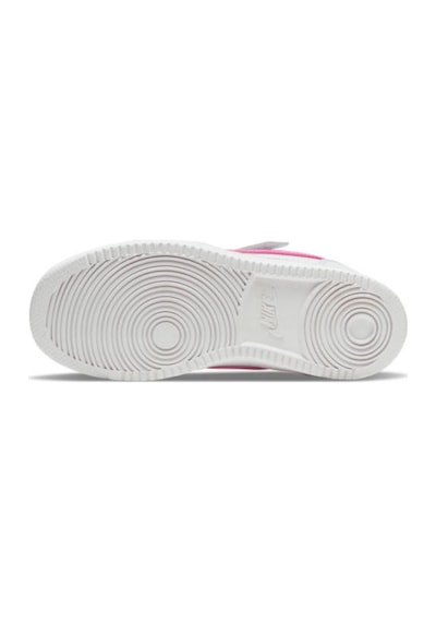 Nike Court Borough Low 2 Leather Gerçek Deri Bantlı Lastik İpli Beyaz Spor Ayakkabı Beyaz