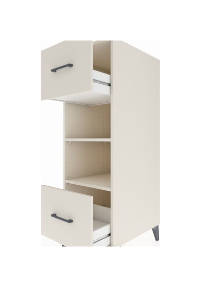 Kronos Dolap 2 Raflı 2 Çekmeceli 44x59x134 Aytaşı-aytaşı Aytaşı
