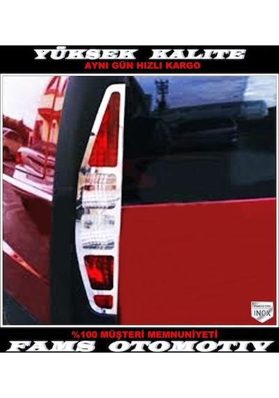 Fiat Doblo Krom Stop Çerçevesi 2000-2006 Arası P. Çelik