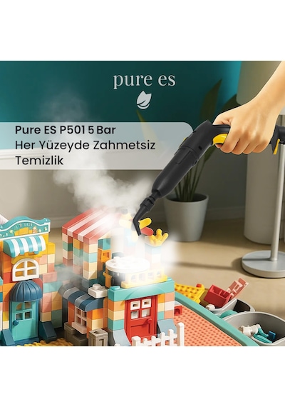 Pure Es P501 Yüksek Basınçlı Buharlı Temizleyici