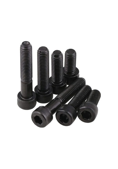 İmbus M4x30mm Cıvata Siyah Alyan Başlı Dın912 10 Adet Diğer