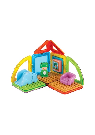 Magformers Mıknatıslı Cube Houseset - Frog - 20 Parça