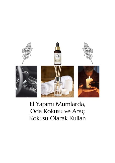 Alze Kimya Zambak Esansı 10 ML