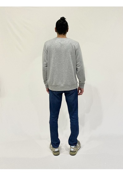 Erkek Bisiklet Yaka Rahat Kalıp 3 İplik Kalın W.brooklyn Baskılı Sweatshirt Spr24sw31 Gri Melanj Erkek Bisiklet Yaka Rahat Kalıp 3 İplik Kalın W.brooklyn Baskılı Sweatshirt Spr24sw31 Gri Melanj
