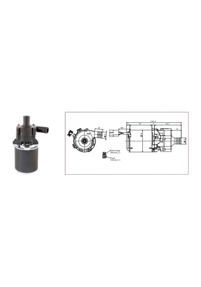 Kormas 12V Santrifüj Devirdaim Su Pompası Küçük Tip 1250 Lt/H