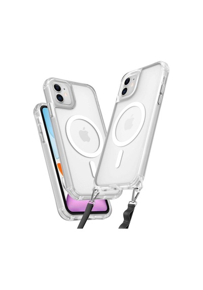 Apple İphone 11 Kılıf Enka Magsafe Silikon Kılıf