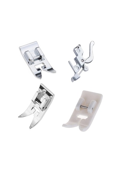 Aile Dikiş Makinesi Alçak Tutuculu 5 MM 7Mm Teflon Zigzag Ayak Set