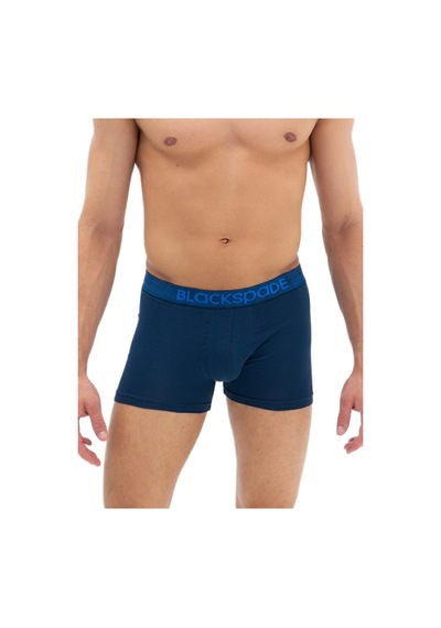 Blackspade Erkek Boxer 3'lü Paket Modern Basics 9473 Siyah - Gri