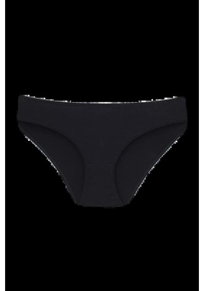 Astrid T Premium Slip Model Günlük Kız Çocuk Külot Siyah %100 Pamuklu 6'lı Paket Siyah-6