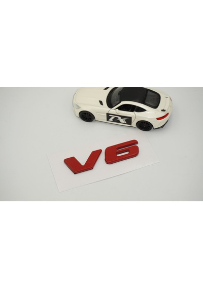 Dk Tuning Vw Volkswagen Touareg V6 Bagaj Kırmızı Logo Amblem Bagaj Arma