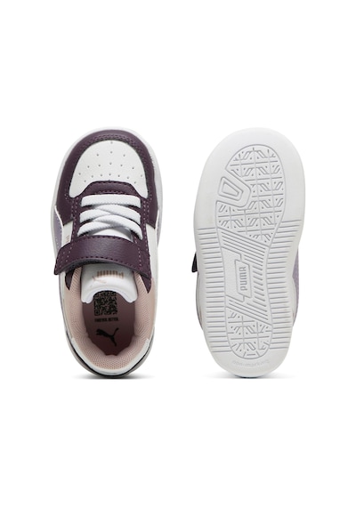 Puma Caven 2.0 Block Ac+ Beyaz Kız Çocuk Sneaker Beyaz-mor-lıla Çok Renkli