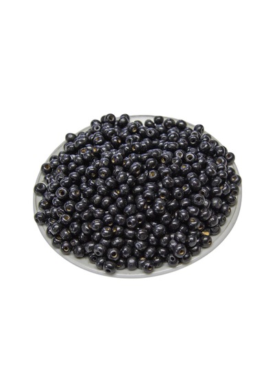 5 Mm Siyah Ahşap Boncuk 45 Gr