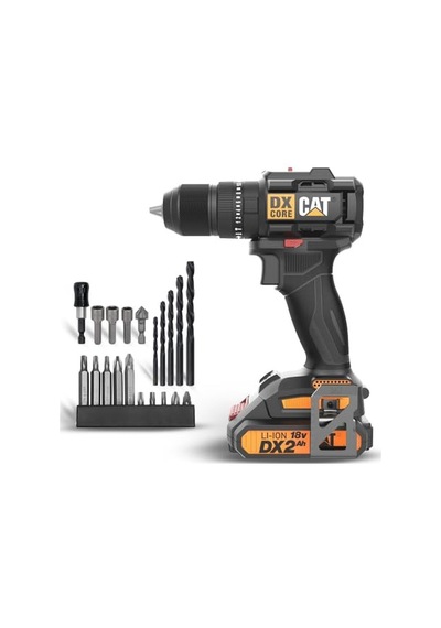 Dx1010.1 18volt 2.0ah Li-ion Çift Akülü Kömürsüz Profesyonel Şarjlı Darbeli Matkap + 20 Parça Delme Vidalama Uç Seti Dx1010.1 18volt 2.0ah Li-ion Çift Akülü Kömürsüz Profesyonel Şarjlı Darbeli Matkap + 20 Parça Delme Vidalama Uç Seti