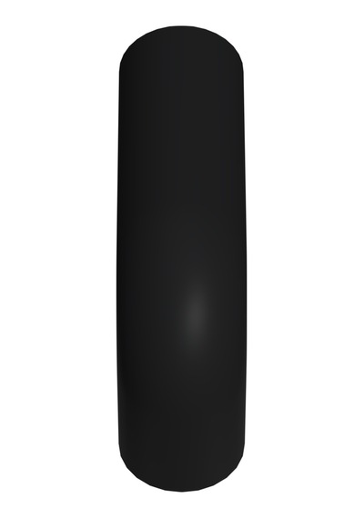 Cateksss 25x50 Mm Elips Izgara Pabuç Meb Siyah - 52 Li Paket
