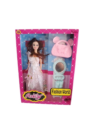 Oydas Oyuncak Anlily Fashion Bebek 02276 Kahverengi Saçlı Bebek