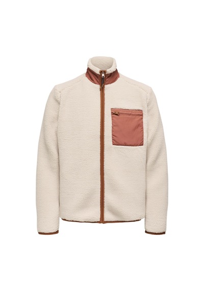 Only & Sons Onsdallas Lıfe Sherpa Jacket Otw Vd Erkek Gray Ceket - 22025599