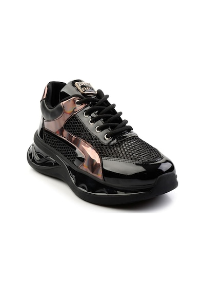 Bambi Siyah Kadın Sneaker K01228090408 Siyah