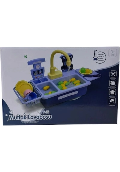 Mey İthalat 218-1 Lavabo Oyun Seti Pilli