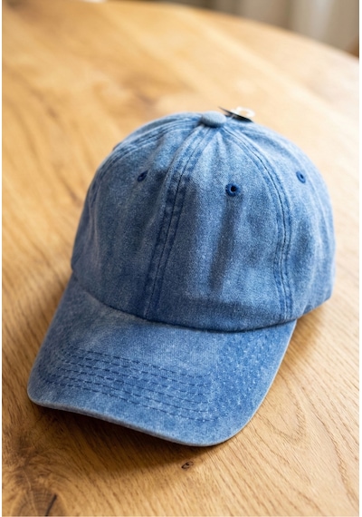 Emybox %100 Pamuk Yıkamalı Unisex Basic Şapka Kep Koyu Mavi