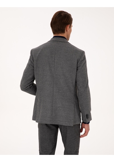 Pierre Cardin Erkek Füme Ceket 50317640-vr058 Füme