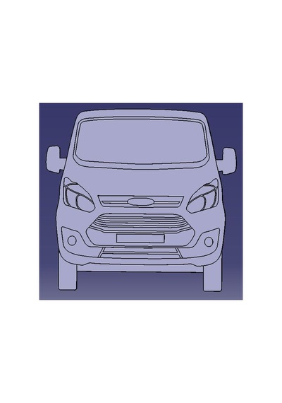 1965-2026 Ford Transit Bardak Altlığı Matı