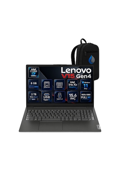 Lenovo V15 G4 IRU 83A100GPTRRNP03 i7-1355U 8 GB 2 TB SSD 15.6" W11P Dizüstü Bilgisayar