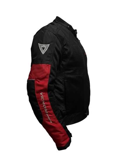 Motosiklet Mont 4 Mevsim Dynamic V2 Siyah-kırmızı Motorcu Montu