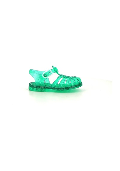 Meduse Sun Vert Paillete - Yeşil Unisex Çocuk Sandalet