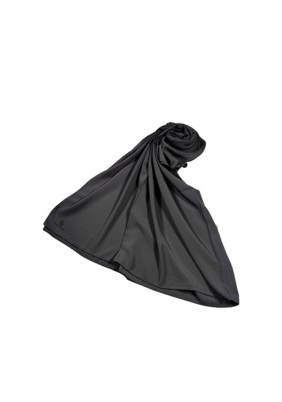 Mim Eşarp Mısırlı Eşarpları Medine Ipeği Büyük Boy Eşarp 140x140 Cm Antrasit