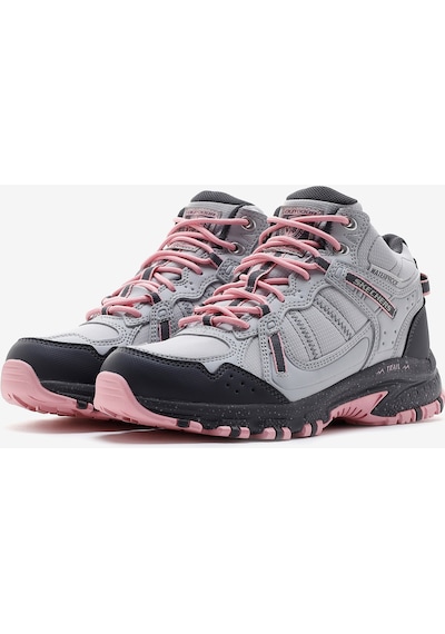 Skechers Hillcrest - Bound Peak Kadın Gri Outdoor Bot 180021 Gypk Gri