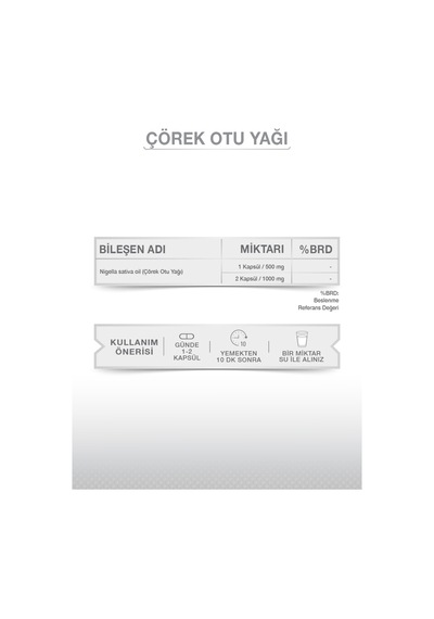 Goodday Çörek Otu 30 Likit Kapsül