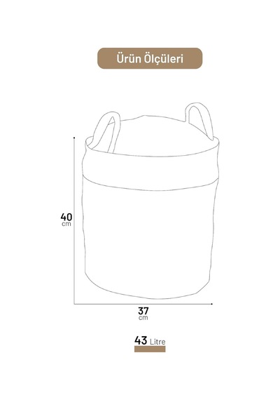 Tr Baby Dolap İçi Organizer Saklama Sepeti 3lü Set, Prn3set