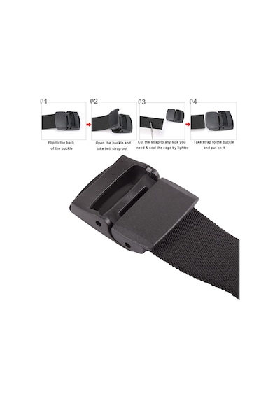 Evolite Outdoor Stretch Kemer 4cm Çok Renkli