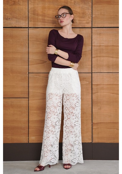 Verymoda Brode Pantolon D2967 Krem
