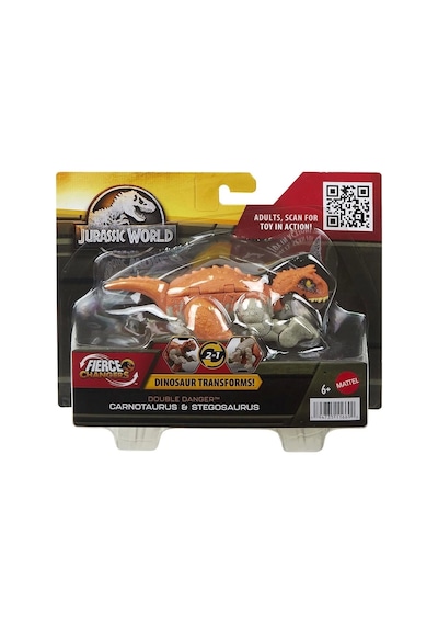 Jurassic World Çifte Tehlike Carnotaurus & Stegosaurus