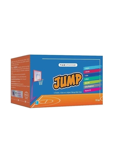 Tab Vitamins Jump 30 Saşe