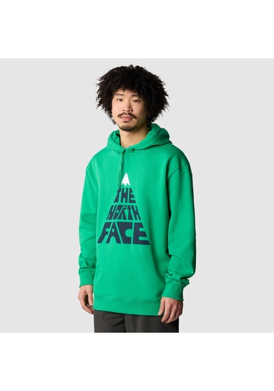The North Face M Mountaın Play Hoodıe Erkek Sweat Shirt Nf0a87ejpo81 Yeşil