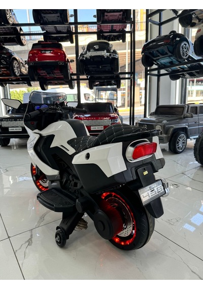 Oyuncaksepeti Öykü Bebek Dünyası Akülü Motor 12 Volt 2-8 Yaş Beyaz